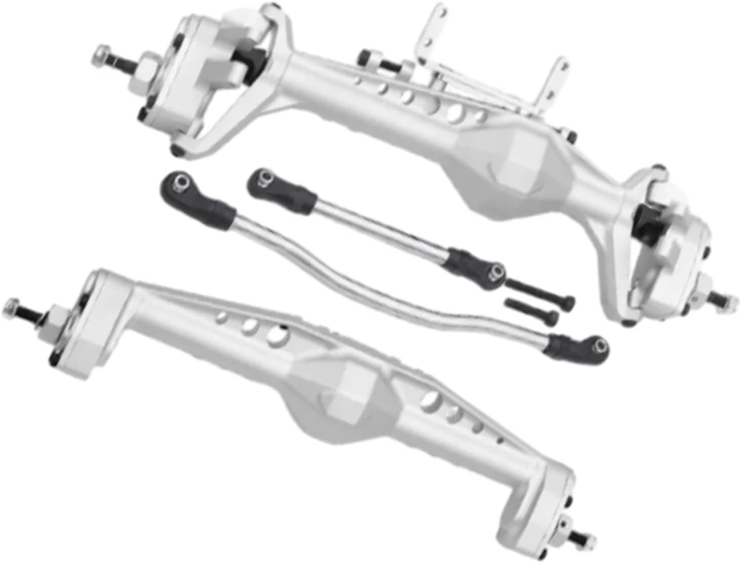 RC Vehicle Axles Compatible with Axial for Capra 1/10 RC Car Part RC Car Accessories RC Upgrade Part Aluminum Alloy Protector Rc Front Rear Axle