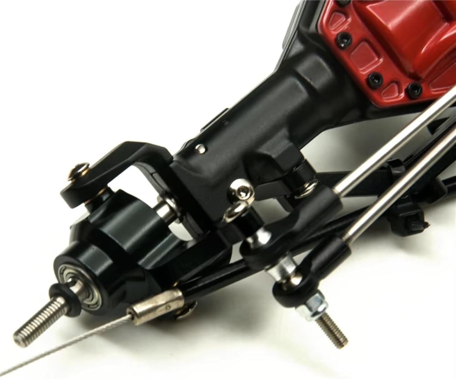 Rc Crawlers Axles For Axial For SCX10 CC01 F350 1:10 Front Rear Axle With Lock Crawler RC Car Parts Complete Metal Alloy Model Reapir Accessory(1set)