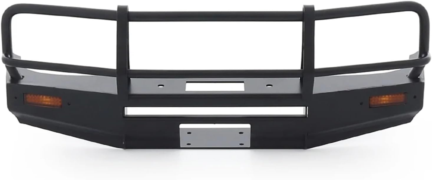 RC Car Parts Compatible with RCRUN for RUN80 for Land for Cruiser 80 1/10 RC Crawler Car for Chassis Body Upgrade Bumper Bull Bars Front Winch Bar