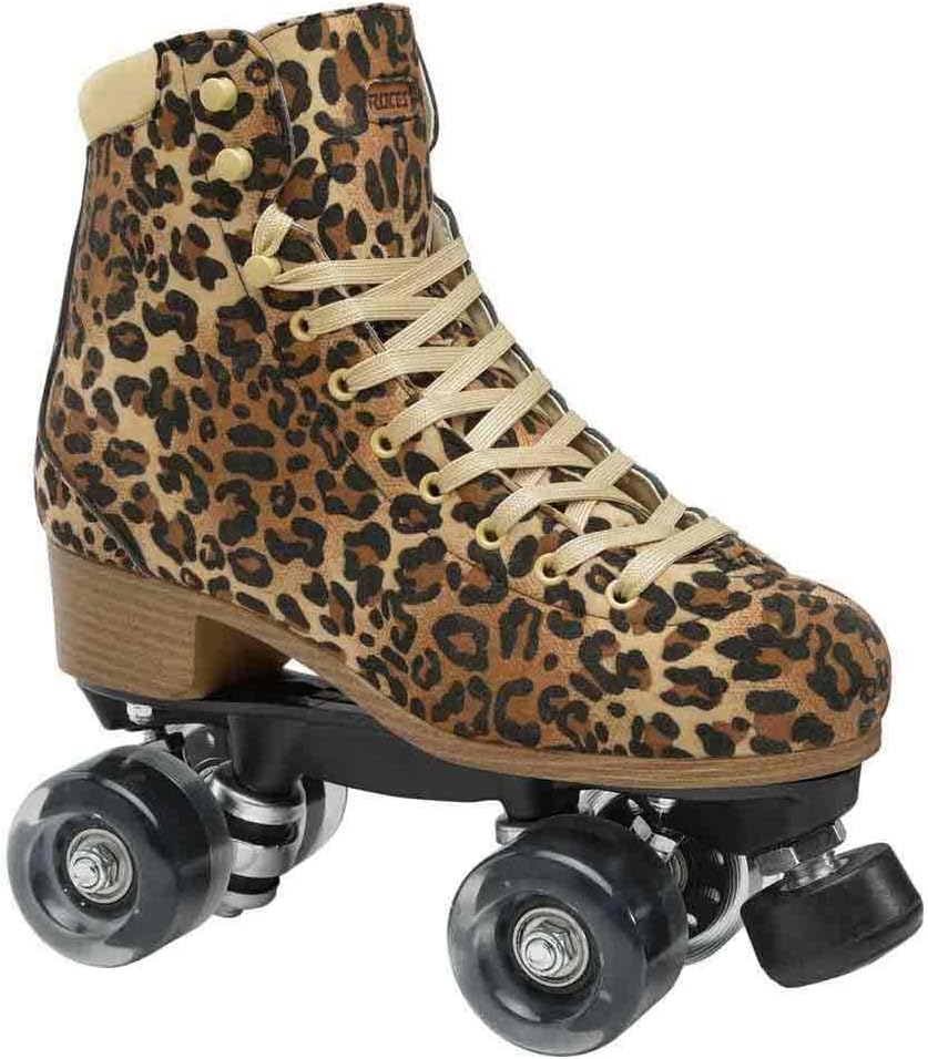 Roces Quad Piper Leopard Roller Skates (39 - 251)