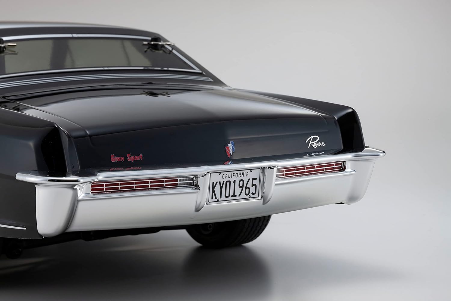 Kyosho Fazer Mk2 1/10 1965 Buick Riviera Regal Black RTR Brushed 2.4GHz #34434T1