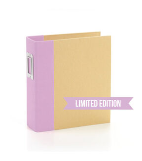 Simple Stories 6 x 8 Sn@p! Lilac Limited Edition Binder