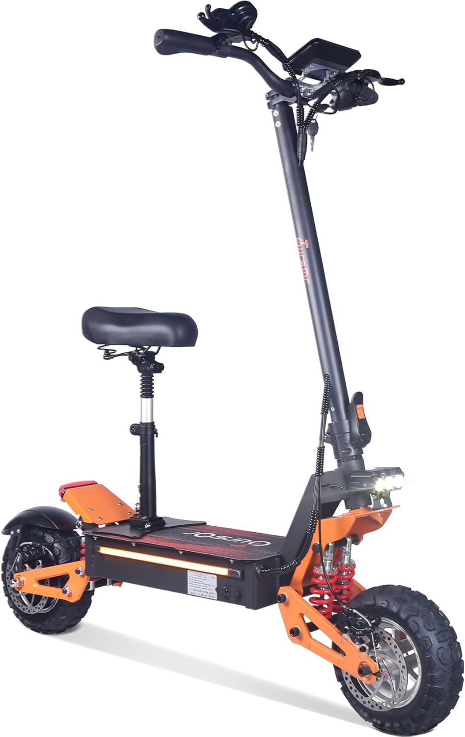 Electric Scooter Adult X5-60V 6000W Dual Motor, Top Speed 52 MPH Distance Traveled 70 Miles, 11