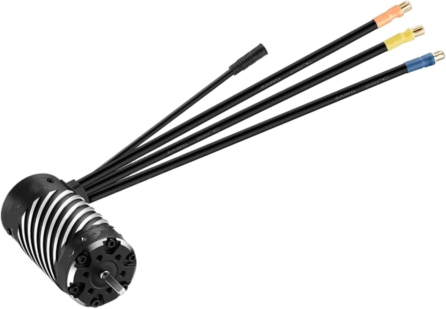 RC Speed​Controllers For 1/6 1/7 1/8 RC Car 4990 1650KV G2 For Combo Set MAX6 G2 ESC 200A Waterproof Brushless 3-8S Lipo Repair Upgrade Accessories(4990 Motor)