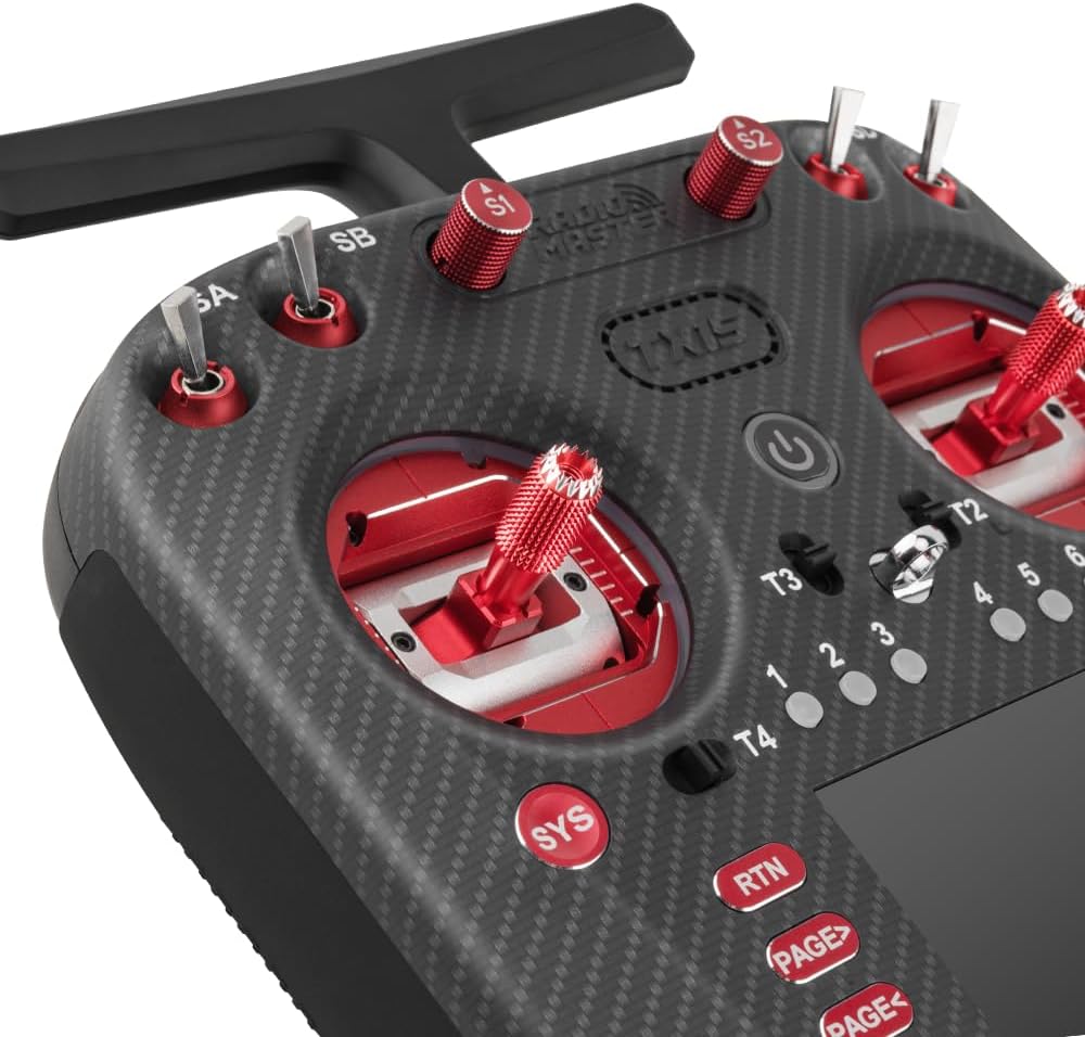 Radiomaster TX15 Max Radio Controller 2.4GHz 16 Channel EdgeTX Radio Transmitter, with AG02 CNC Hall Gimbals/3.5