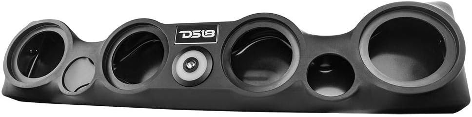 DS18 JK-SBAR/R Red Jeep Wrangler Overhead Soundbar for JK & JKU 2007-2017 Will Accommodate 4 x 8 Speakers