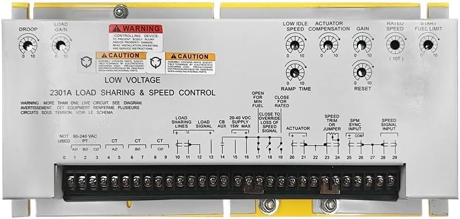 2301A 9907-018 Diesel Generator Engine Speed Control Governor Speed Controller for Generator Spare Parts