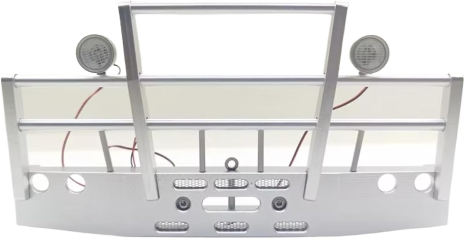 RC Accessories For Tamiya For Scania R620 R470 56318 56323 1/14 RC Car Metal Truck Bull Bar Front Bumper DIY Modification Accessories Parts