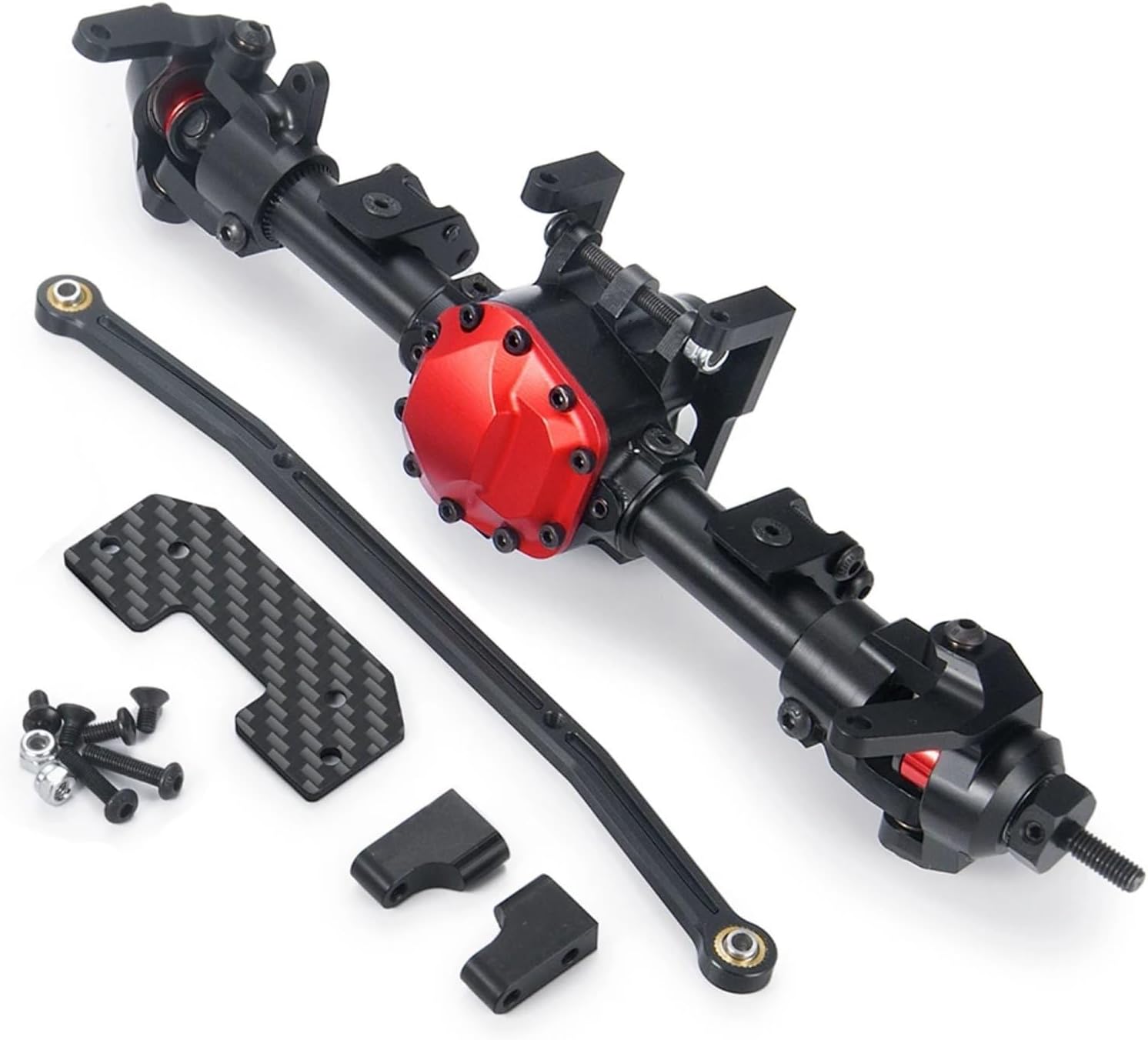 RC Upgrade Accessories for Axial for SCX10 II 90046 90047 90027 90028 1/10 Metal Front Rear Portal Axle RC for Rock Crawler Car Modified Accessories(1 Set (2pcs))