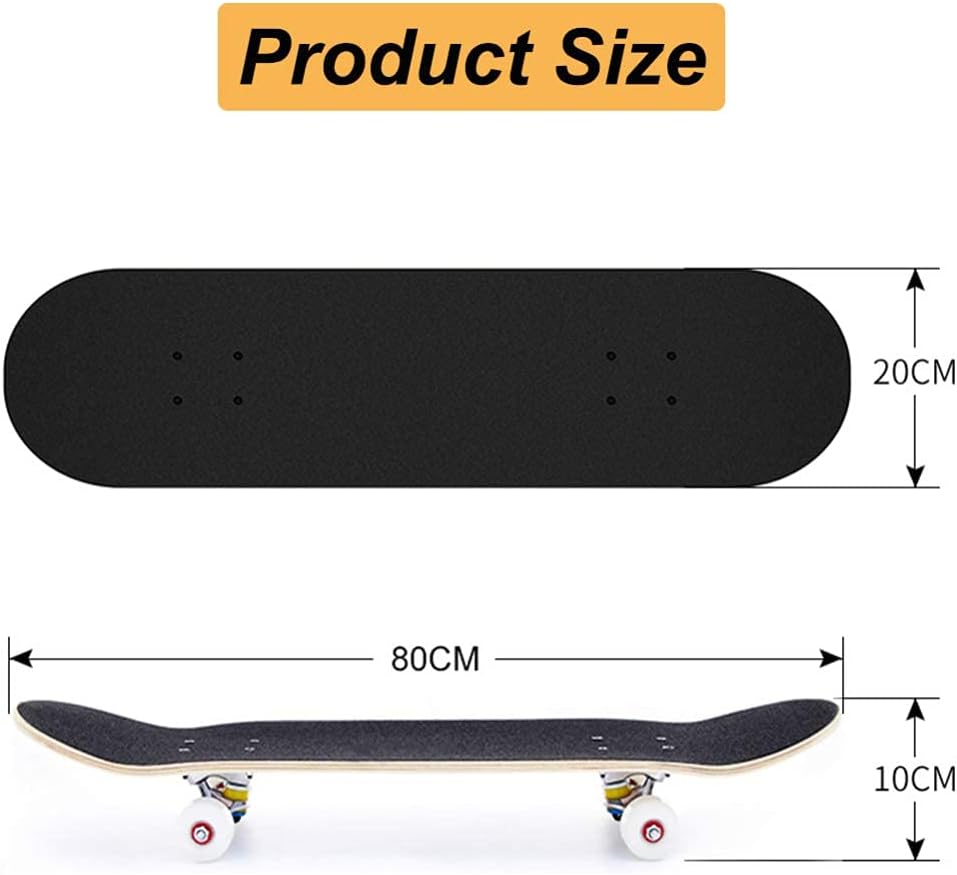 Skateboard Adult Tricks Skate Board for Beginner Birthday Gift Skateboards for Teens Girls Boys Adults Gear Complete Skateboard