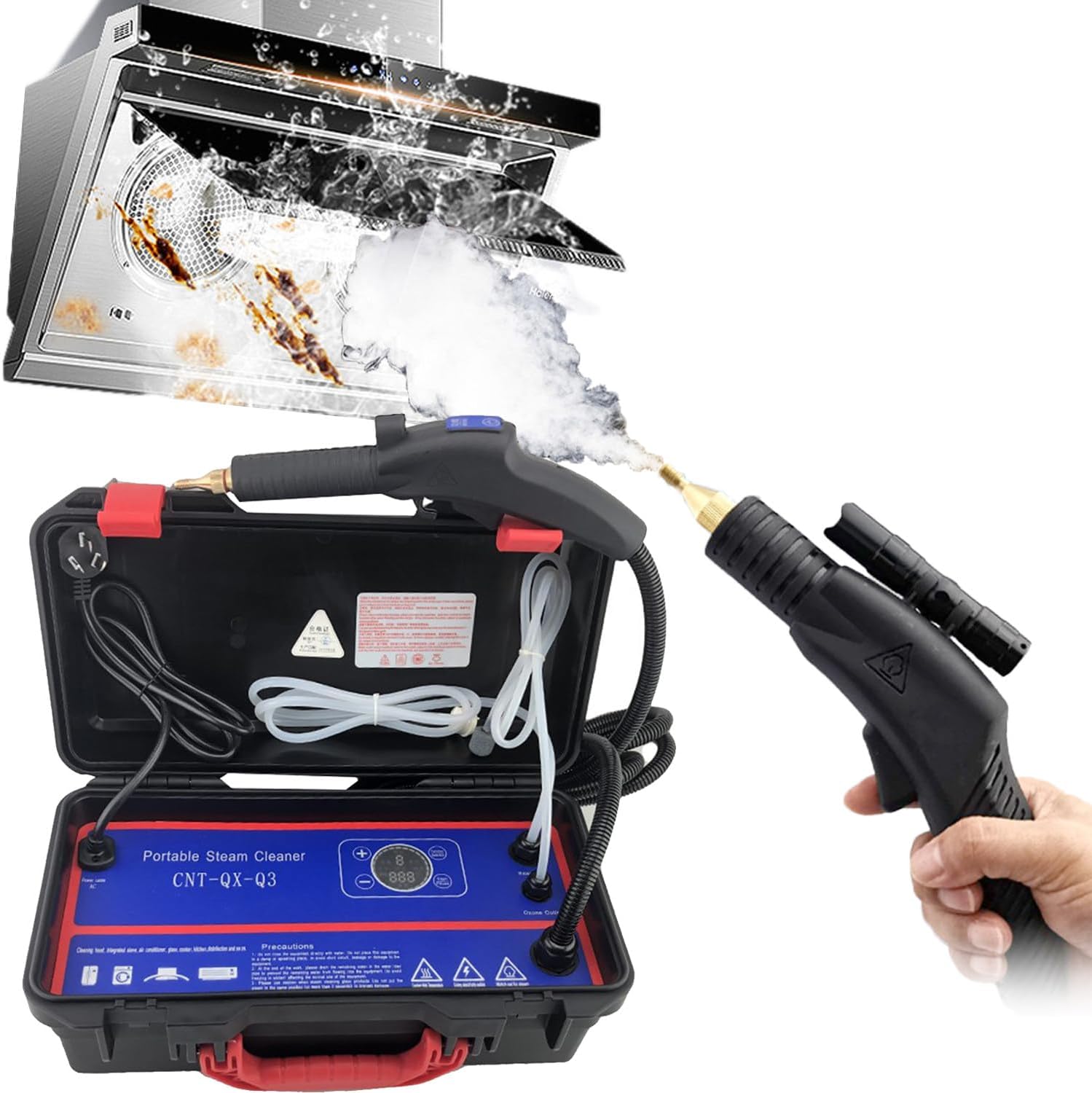 Handheld Steam Cleaner, High Pressure Steamer 1700W/3500W, Steam for Cleaning, Portable Steam Cleaning Machine,220V-3500W