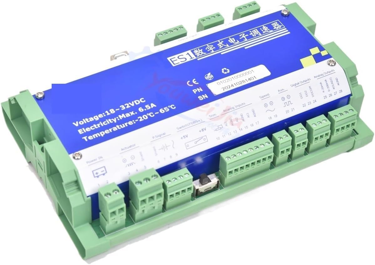 ES1 Electronic Speed Controller 18-32VDC for Automotive Gasoline & Diesel Engine