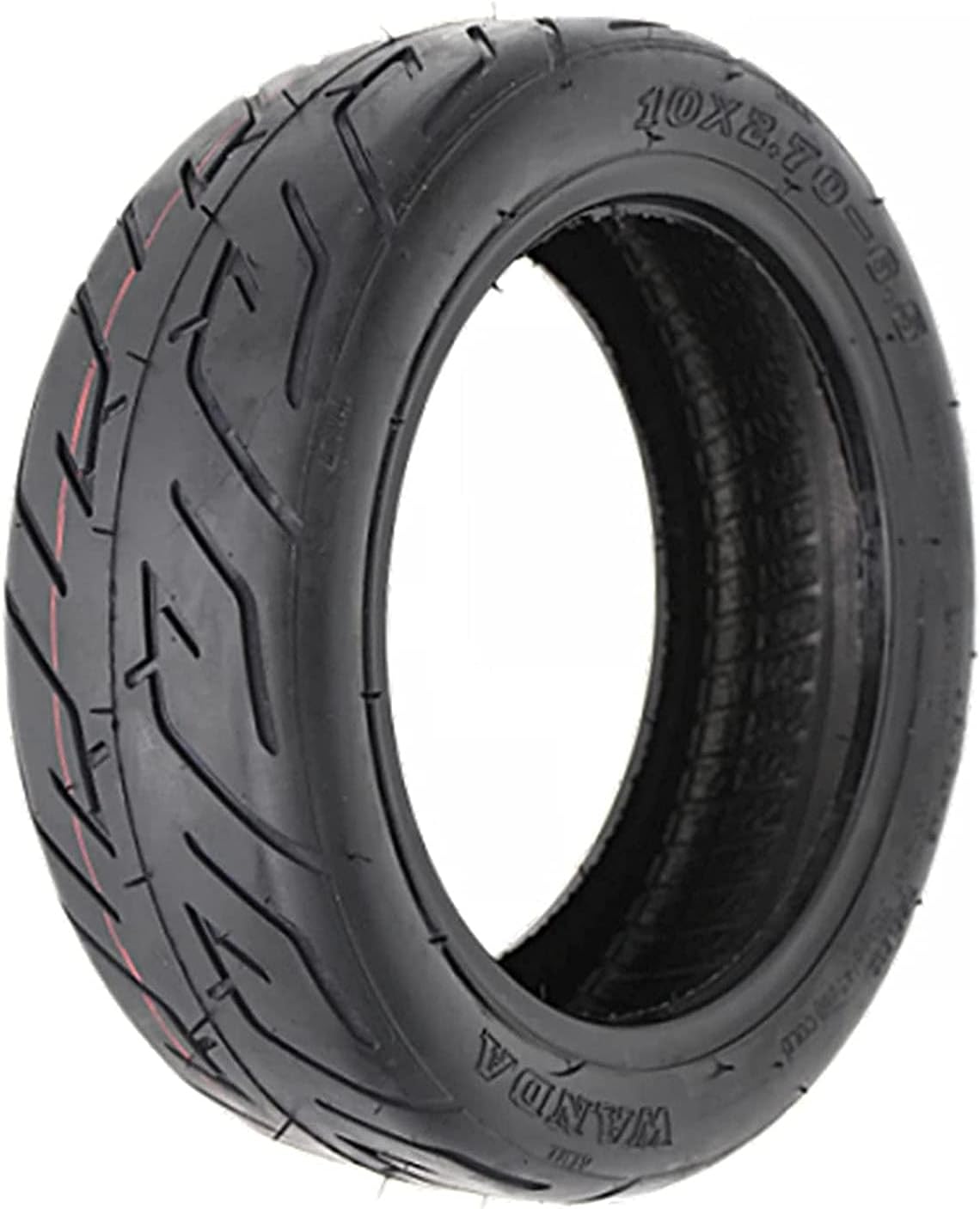 10 Inch 10x2.70-6.5 Non-Slip Thickened Rubber Wheel Tire for Scooter