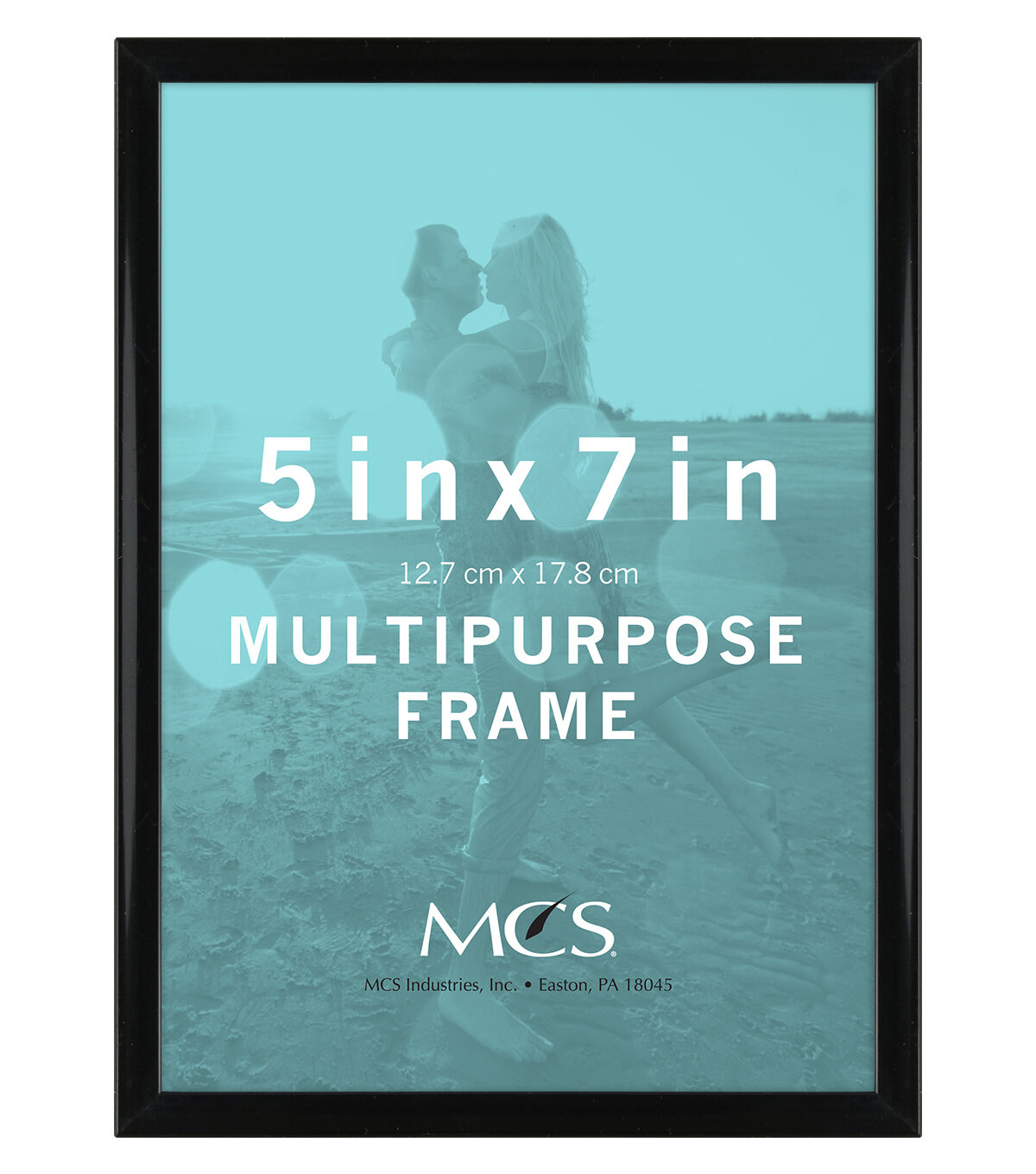 MCS Industries Single Image Multipurpose Frame 5''x7'' Black