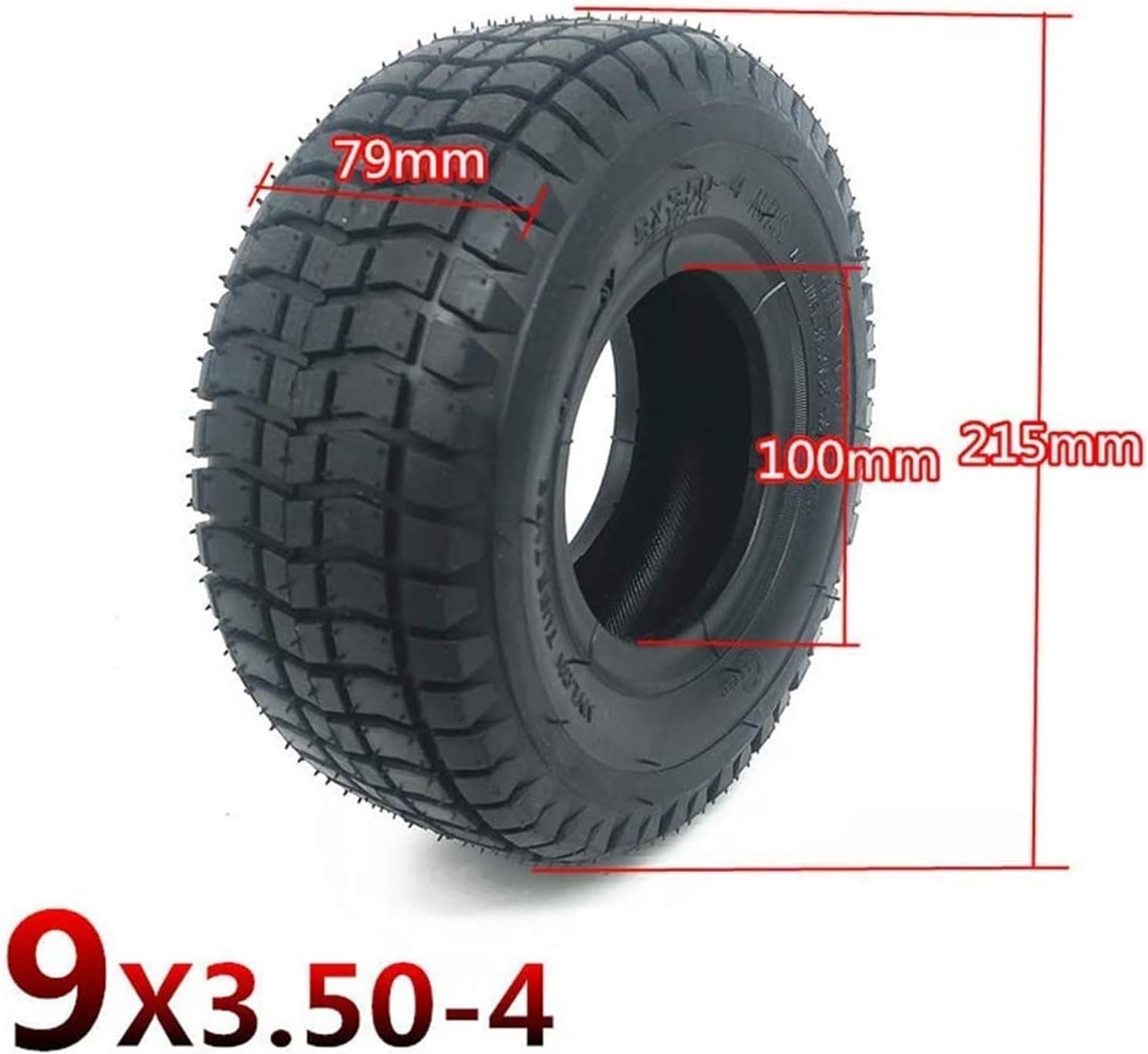 Mobility Scooter Tyres, 9 Inch Non- slip Wear- resistant and Explosion- proof Solid Tires, Suitable compatible with Elderly Scooters Scooter tires