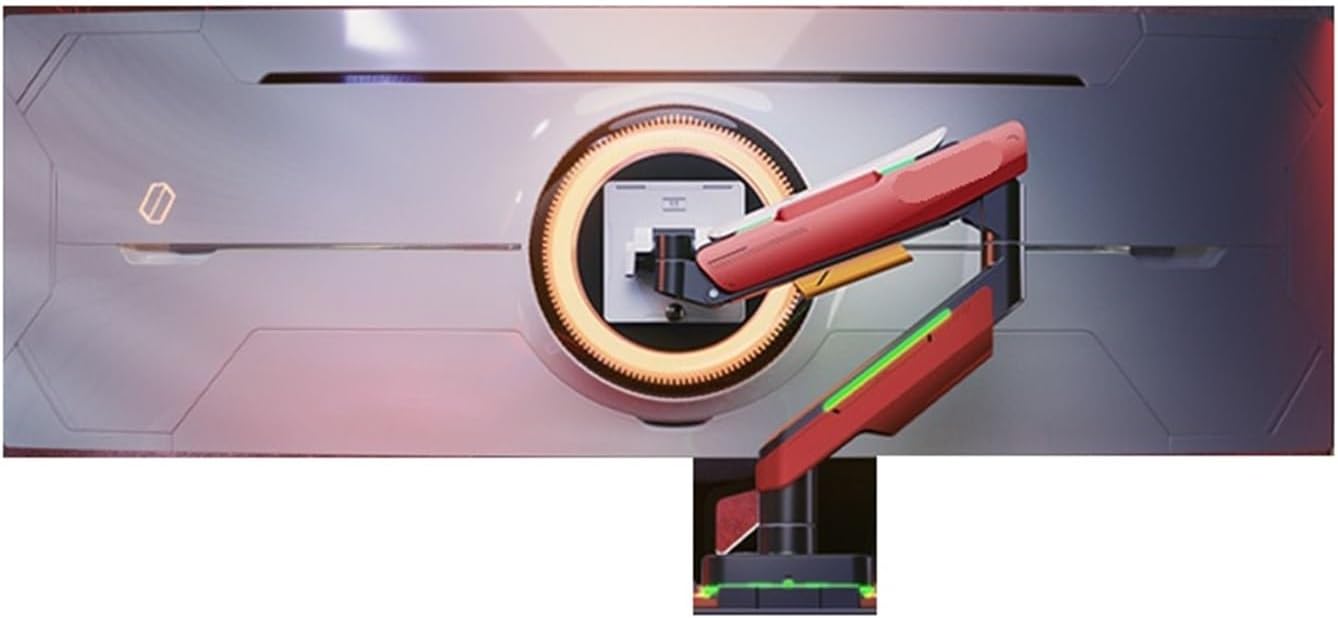 Monitor Stand T18E Computer Robotic arm Cantilever Display 49-inch e-Sports Screen Stand(Red)