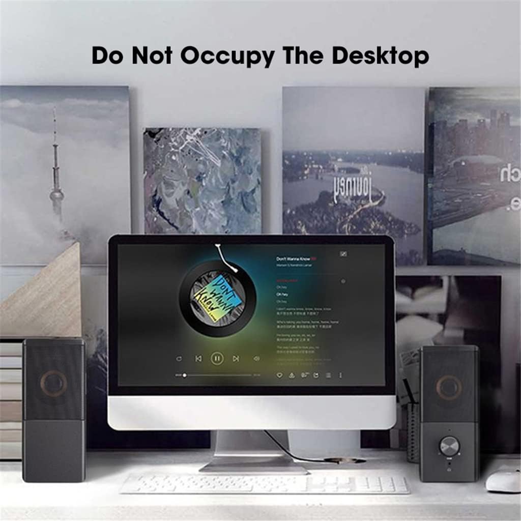 Boomboxes USB Computer Speakers 4D Stereo Surround Sound Bar PC Speakers Mini Subwoofer Speaker Home Theater Dual Music System