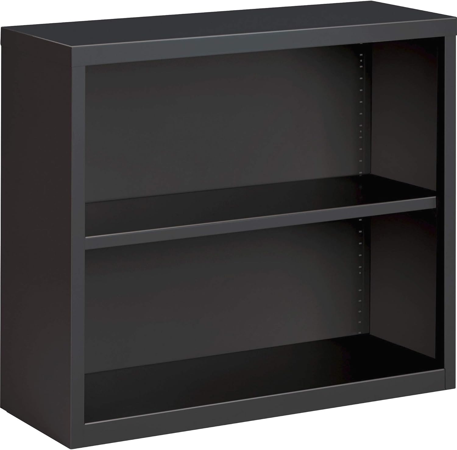 Lorell Fortress Series Charcoal Bookcase, 34.5