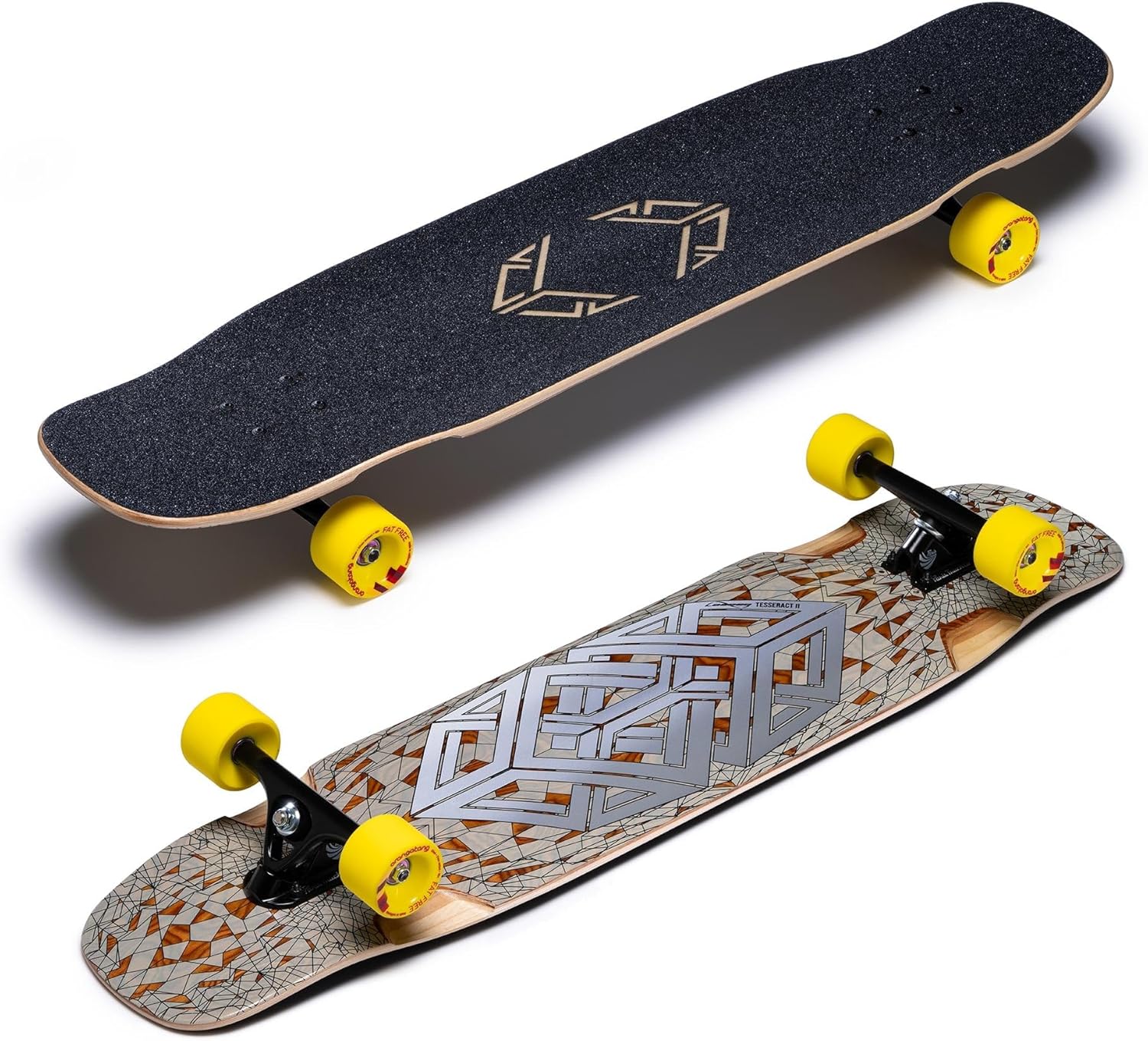 Loaded Boards Tesseract II Longboard Freeride Freestyle Sliding Skateboard