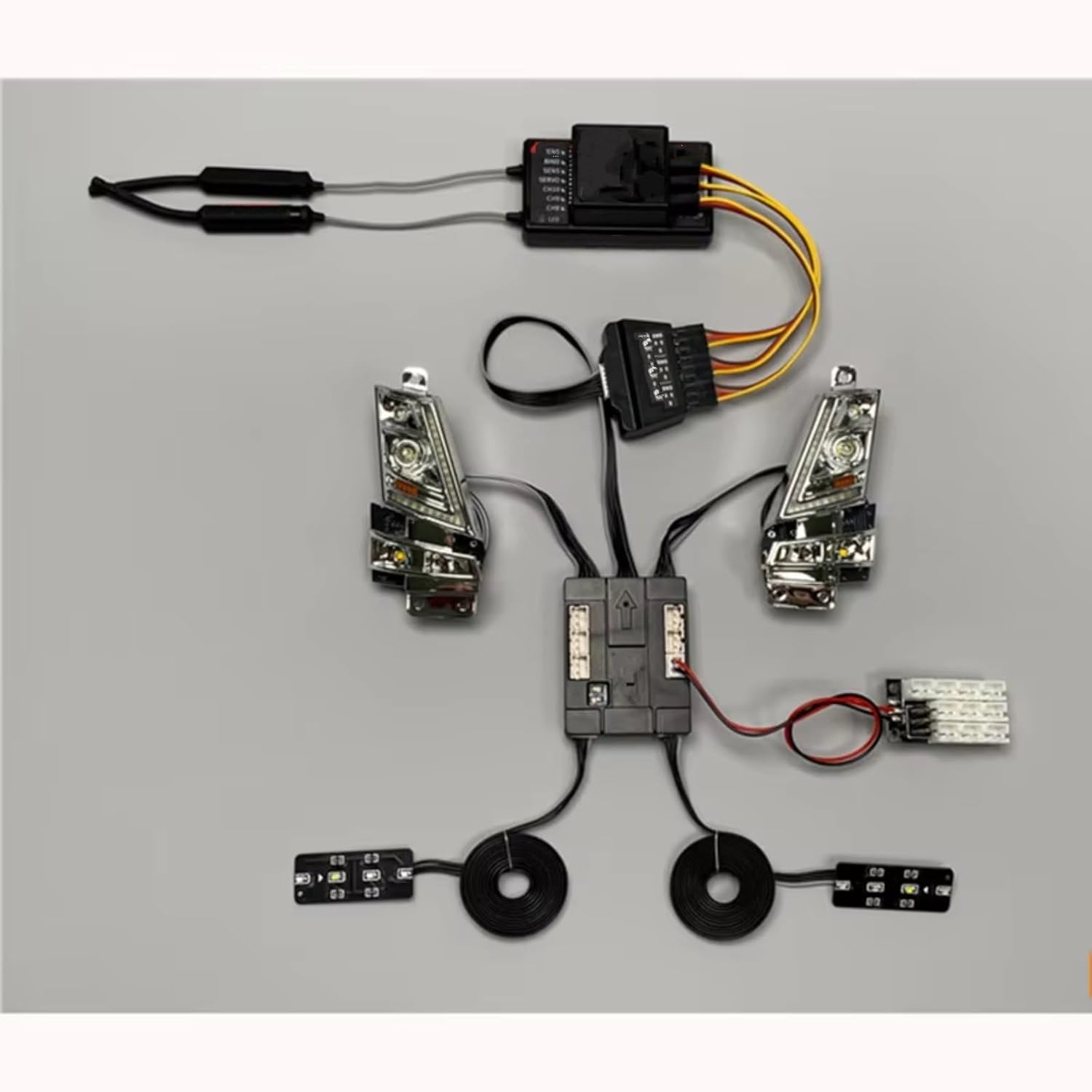 RC Car Accessories for Tamiya for Volvo F16 750 56360 1/14 Lighting System Water Lamp Group RC Truck Tipper Model Car DIY Parts and Accessories