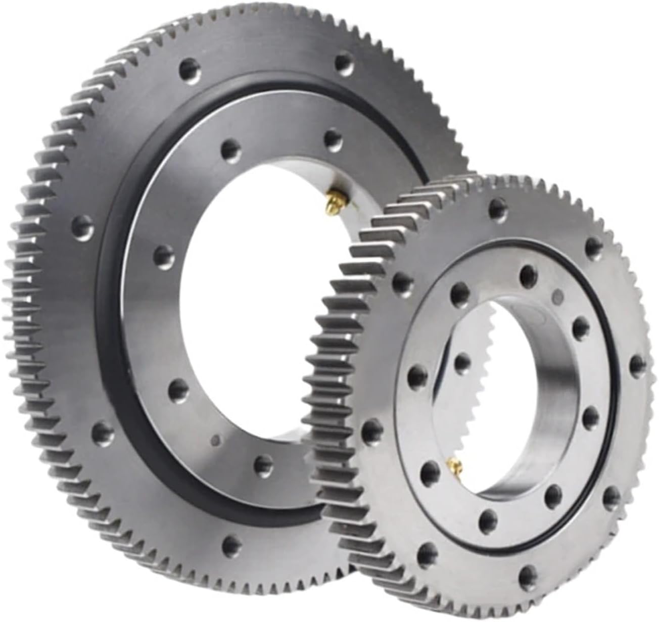 1PCS 011.10.100 65 * 144 * 22MM External Gear Type Rotary Support Turntable Bearing Bearing Modulus 2M Number of Gears 70