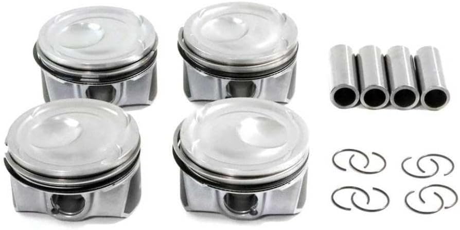 4pcs Piston Rings Ej7z6108e Compatible With 15-19 Mustang Mkc 2.3l Components Pistons Rings Rods Engine Parts