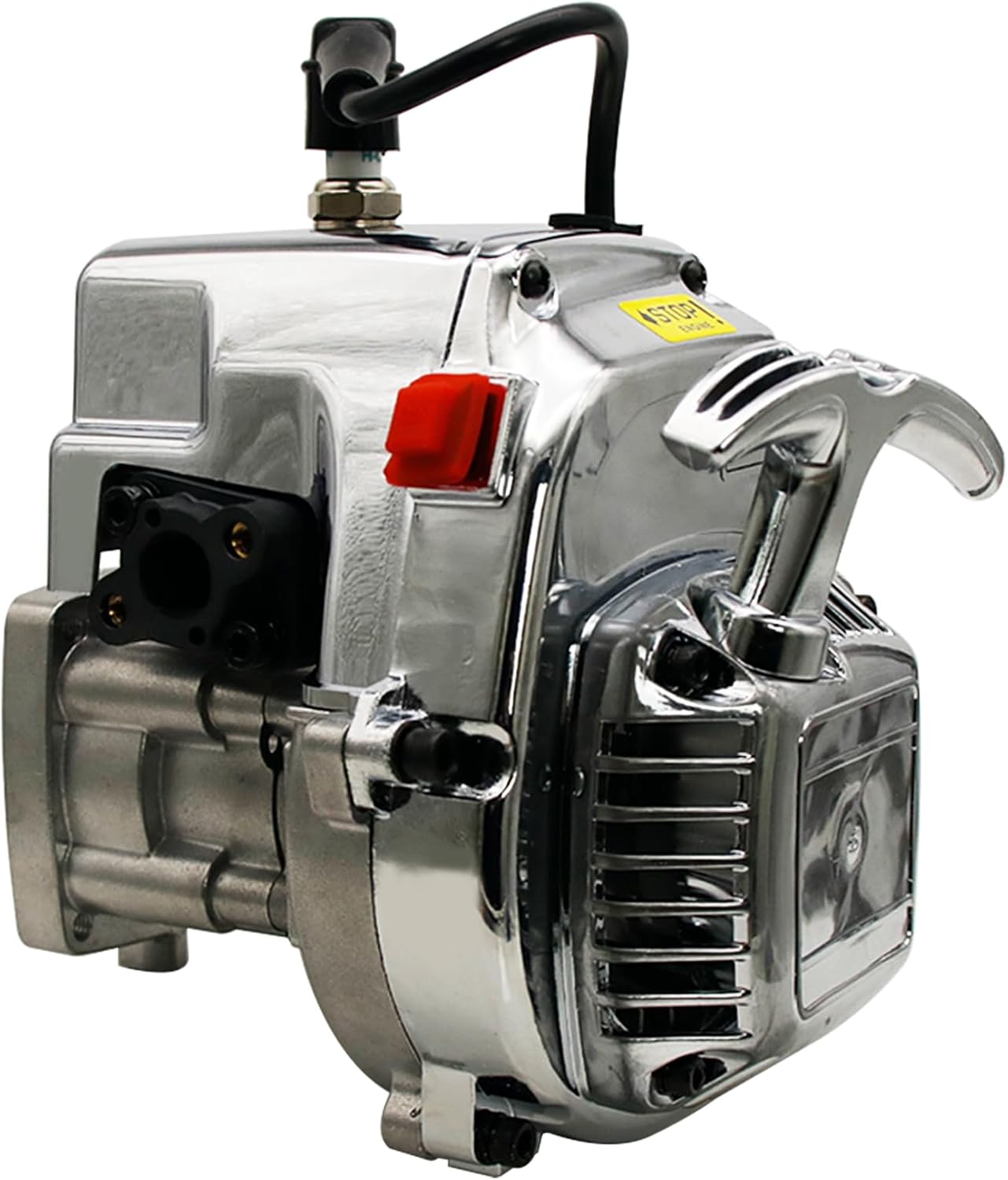 FLMLF 32CC 4 Bolt Big Bore Build kit Chrome Plated Engine for 1/5 HPI ROFUN KM Baja Losi FG GoPed RedCat RC CAR Parts