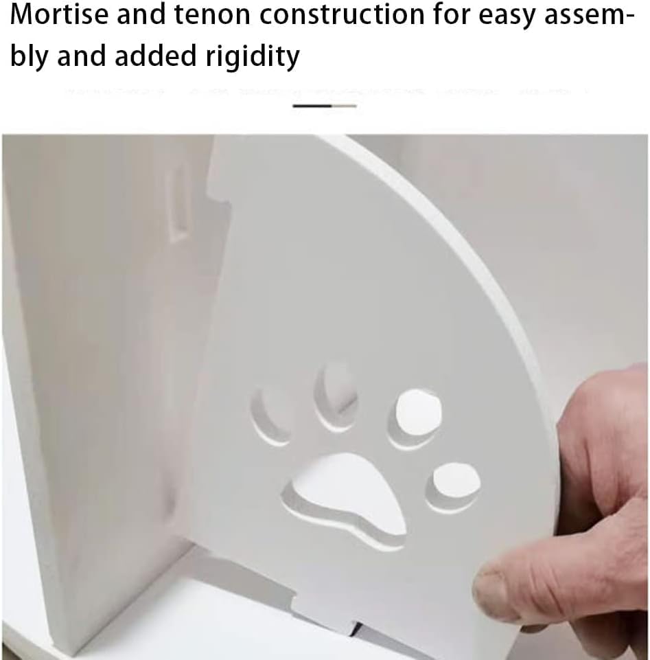 GaRcan Rotating Bookshelf Round Rotating Bookshelf Bookcase with Footprint Pattern 3/4/5-Shelf with Dolphin Motif Home High-Density Bookcase