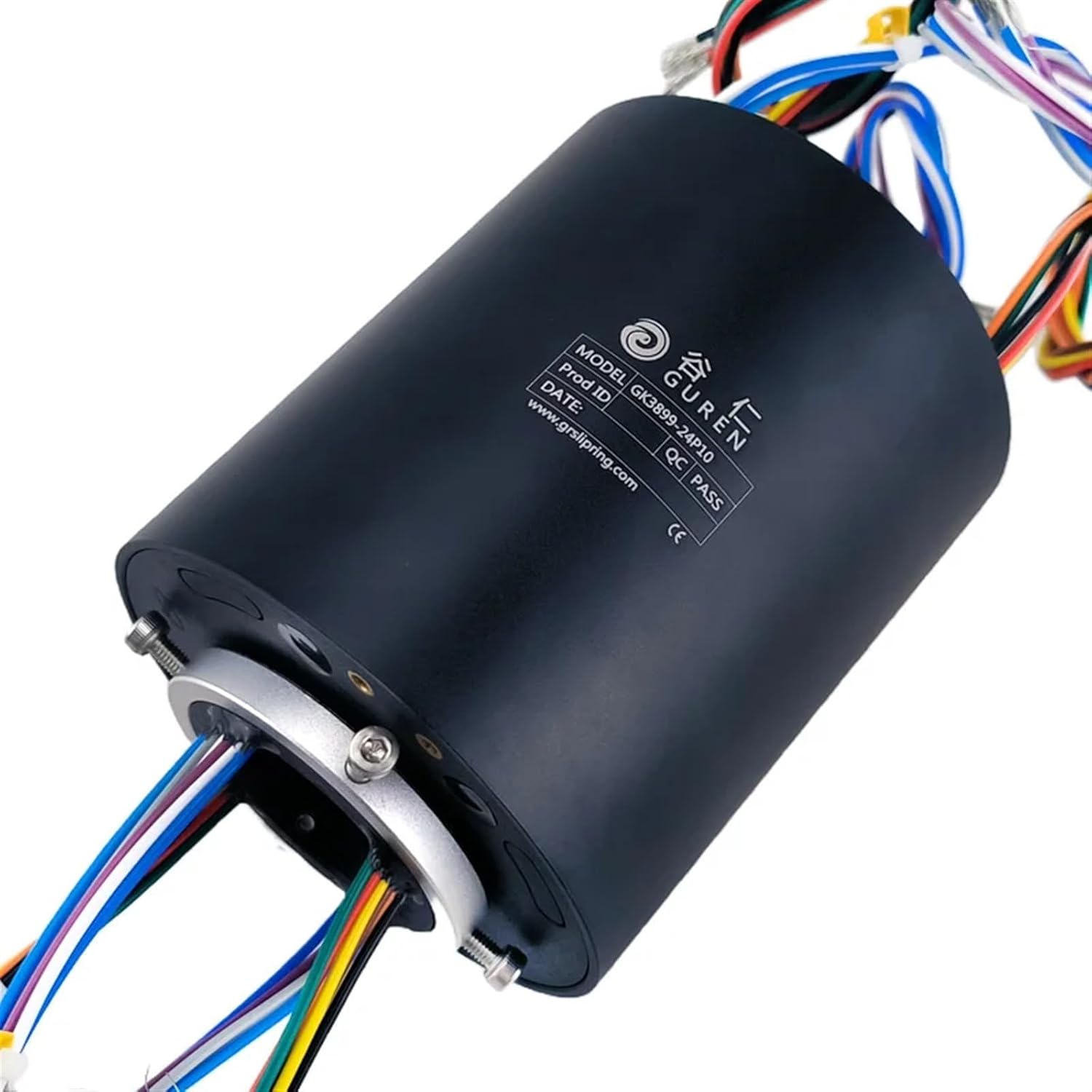 24-Way Conductive Ring Hollow Through-Hole Circuit Ring high-Power Electric Rotary Joint Multi-Way Electrical Slip Ring