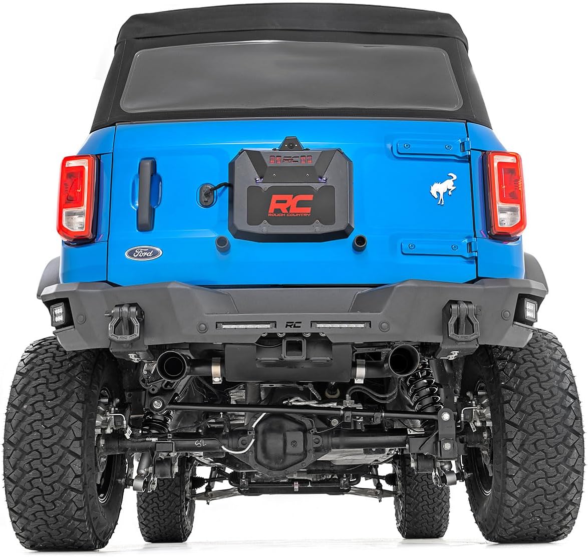 Rough Country Performance Dual Outlet Exhaust for 2021-2024 Ford Bronco - 96020