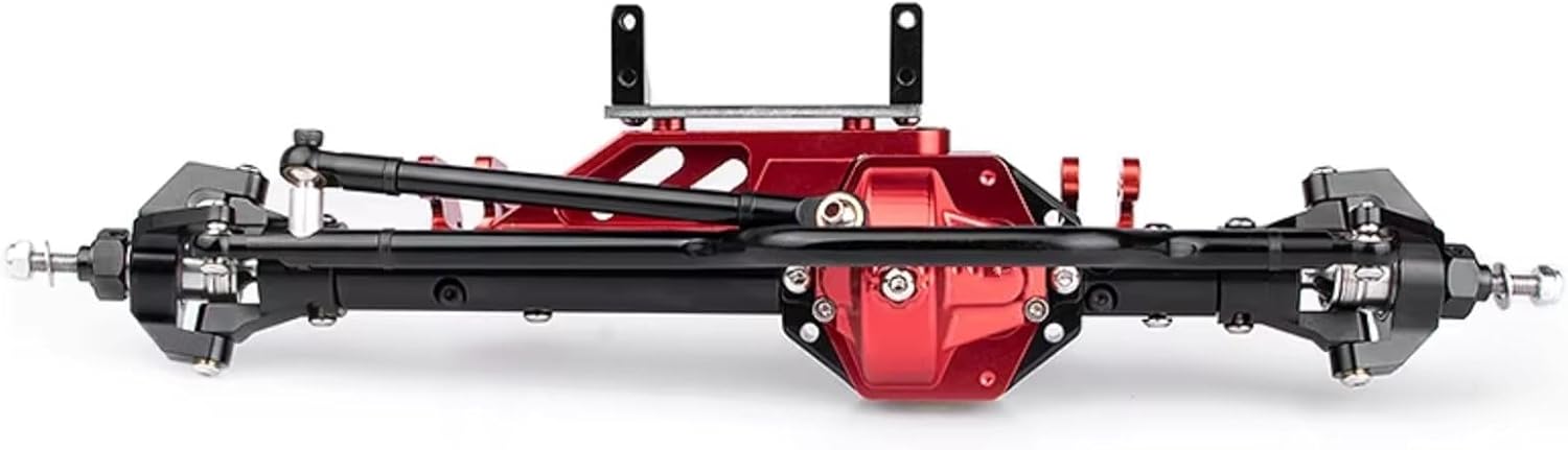 Compatible with Axial for Wraith for Racing 1/10 RC Crawler Car Upgrades Parts Accessories CNC Aluminum Front Rear Axle Set RC Front and Rear Axle(1Set)