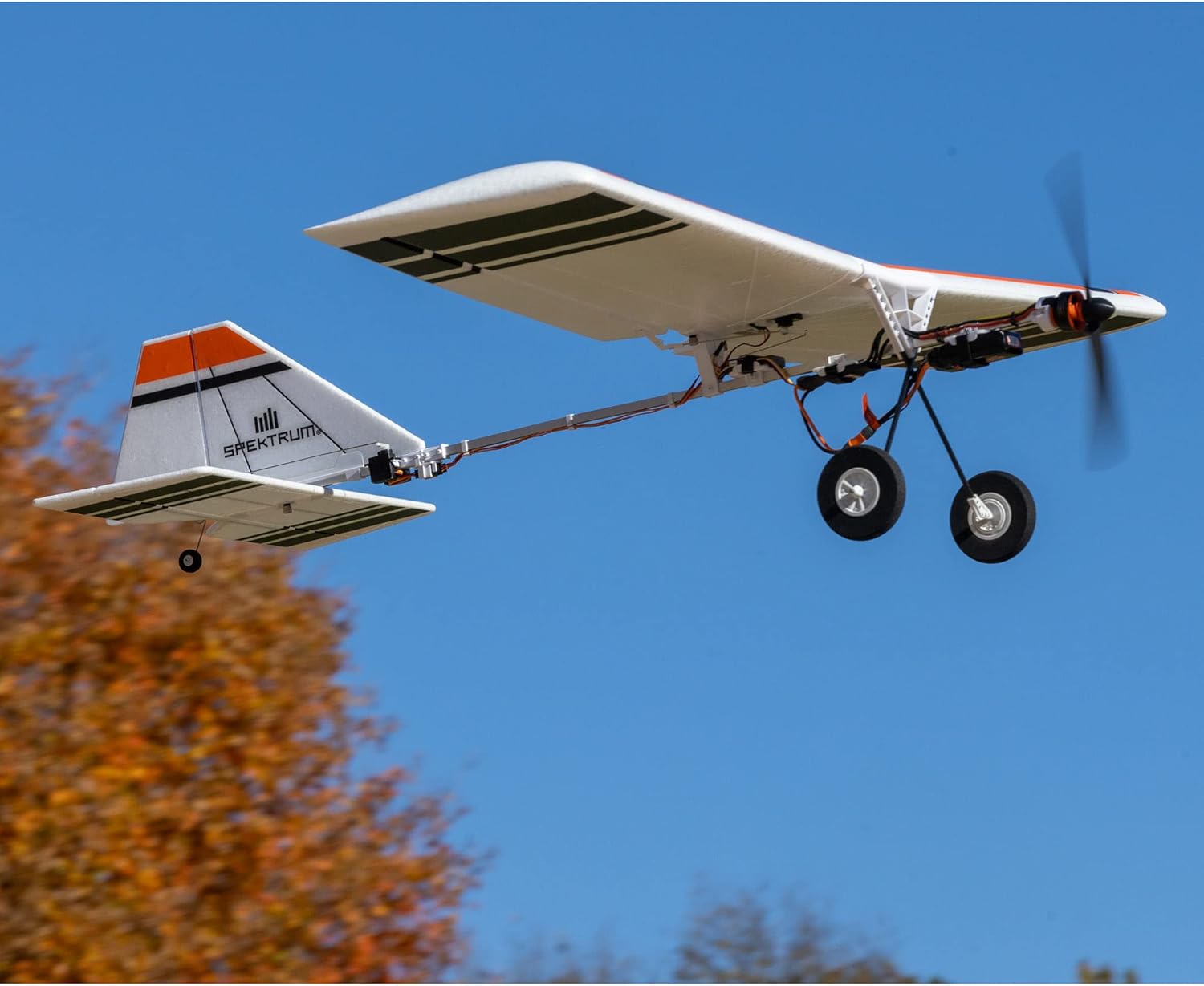 E-flite RC Airplane Slow Ultra Stick 1.2m BNF Basic Transmitter Battery and Charger Not Included with AS3X and Safe Select EFL0350 Airplanes Bind and Fly Electric Hobby