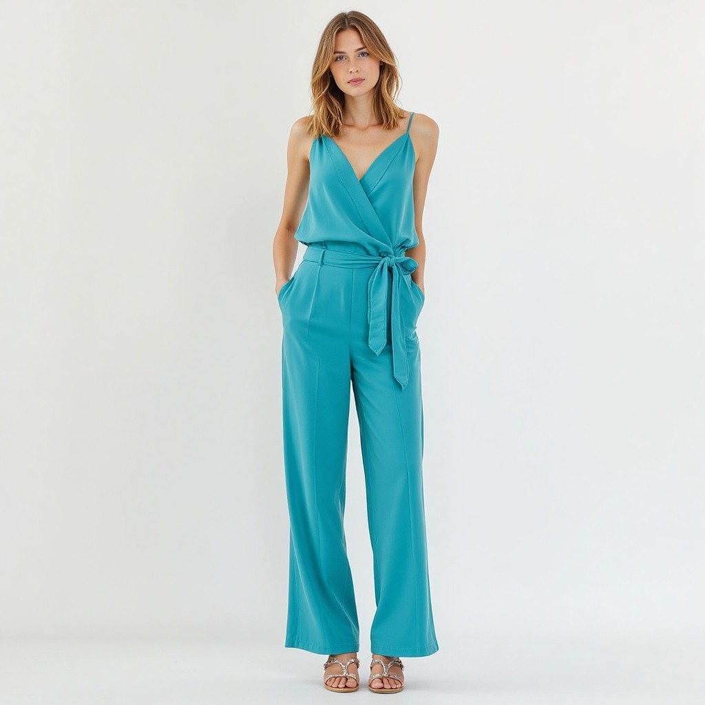 The Poppy Jumpsuit // Lagoon