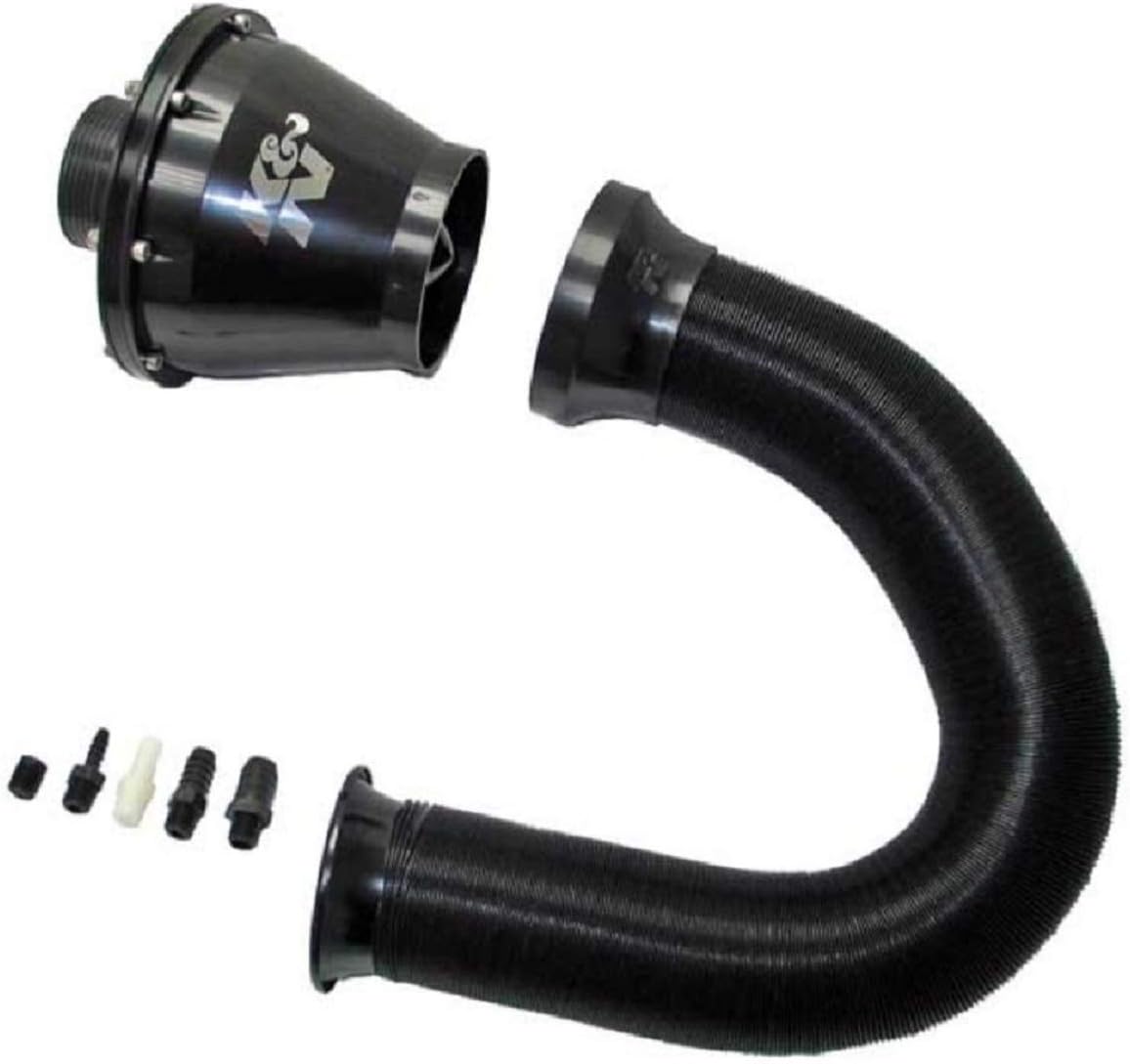 K&N High-Flow Original Lifetime Universal Air Intake System: High Performance, Premium, Increase Horsepower: Flange Diameter: 2.75 In, Filter Height: 4.875 In, Shape: Round Reverse Tapered, RC-5052AB