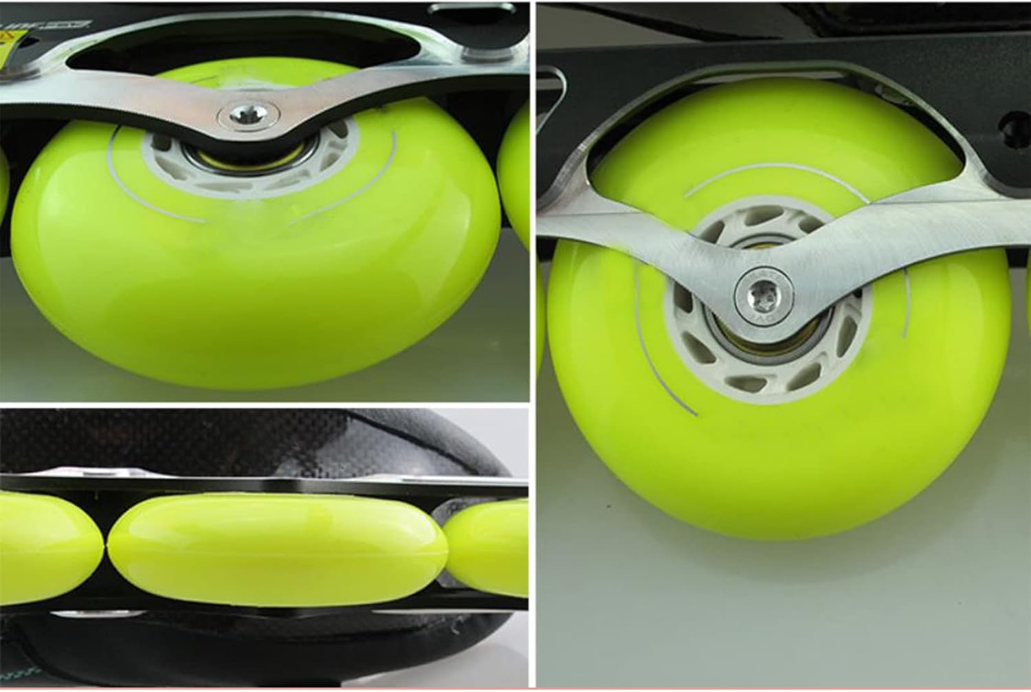 Inline Skate Wheels for Outdoor Indoor 72mm76mm 80mm PU Wear Resist Sliding Inline Skate Replacement Wheels 8 Pieces