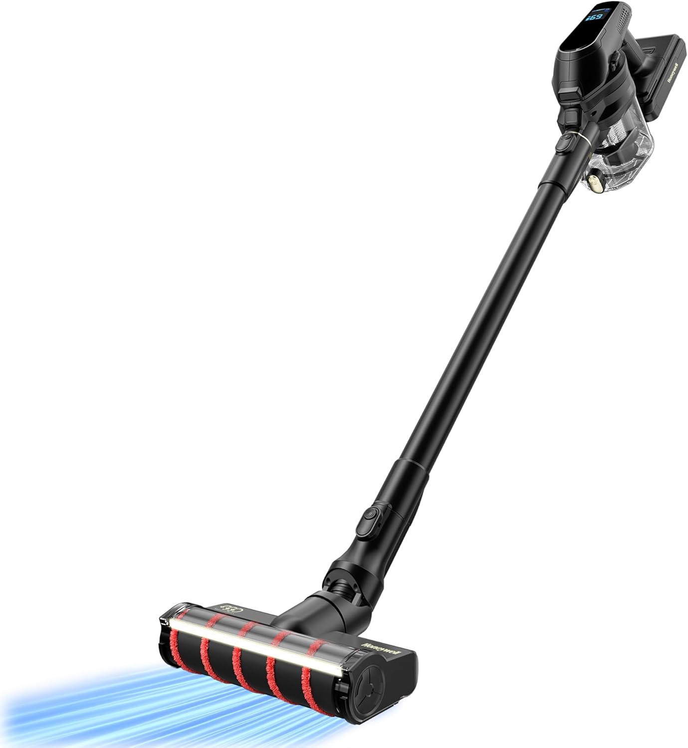 Honeywell Self-Cleaning Cordless Vacuum Cleaner, 8-in-1 Lightweight Stick Vacuum with 60Mins Runtime, Powerful Suction, Rechargeable Cordless Vacuum for Pet Hair/Carpet/Hardwood Floor, VC16