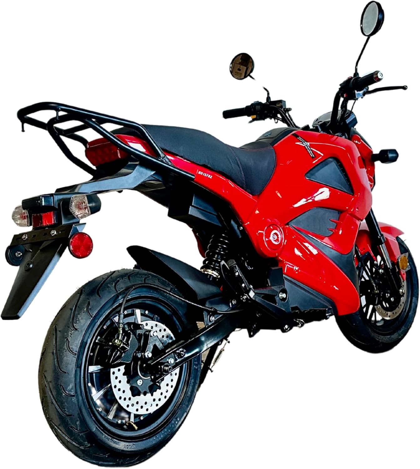 Electric Motorcycle, Road Ready, 2000 WATTS 72 Volts E-X20 E-Vader 2000W 72V | RED