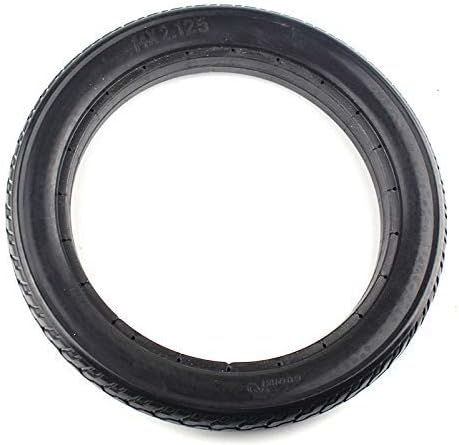 14 Inch 14X2.125 Solid Tire For Electric Bike Scooter Non Pneumatic Urethane Rubber Explosion-Proof Tires