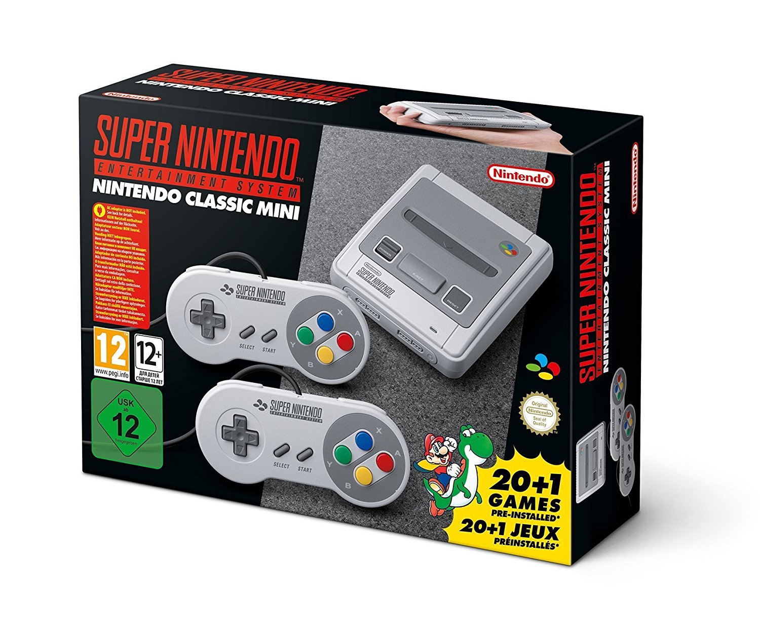 SNES Nintendo Classic Mini: Super Nintendo Entertainment System (Europe), Not Region Locked [video game]