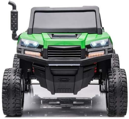 Ride On Tractor Trailer 24V 6 Wheel 2 Seater - Heavy Duty