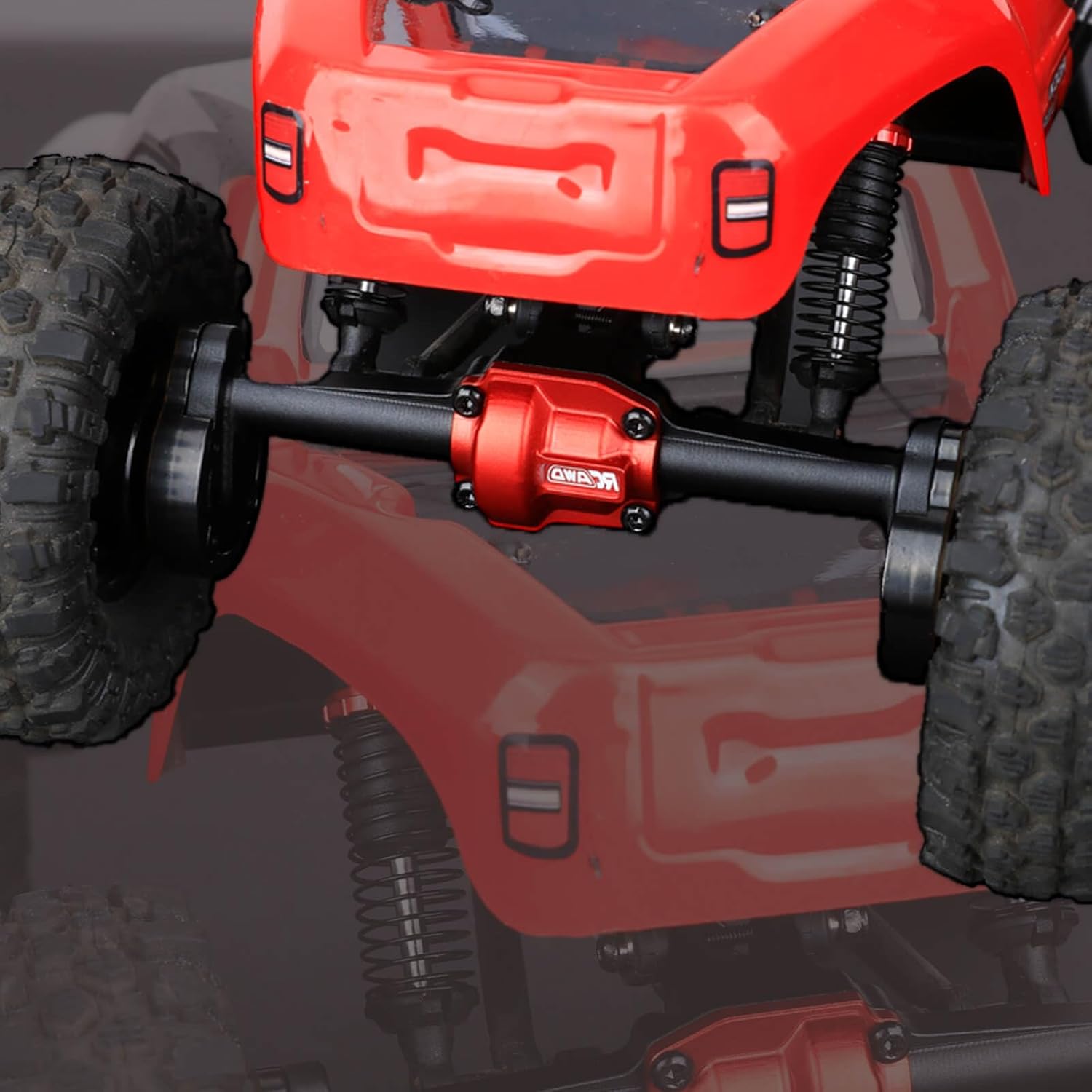 RCAWD +10mm Wide Front Rear Portal Axle & Steering Servo for Hobby Plus 1/18 CR-18P EVO PRO 1/18 FURITEK FX118 Fury Wagon Katana RTR Upgrades Part