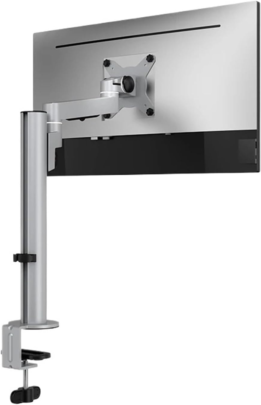 Desk clamp monitor stand, 360° rotation, 8kg load-bearing capacity, suitable for 17-32 inch monitor screens