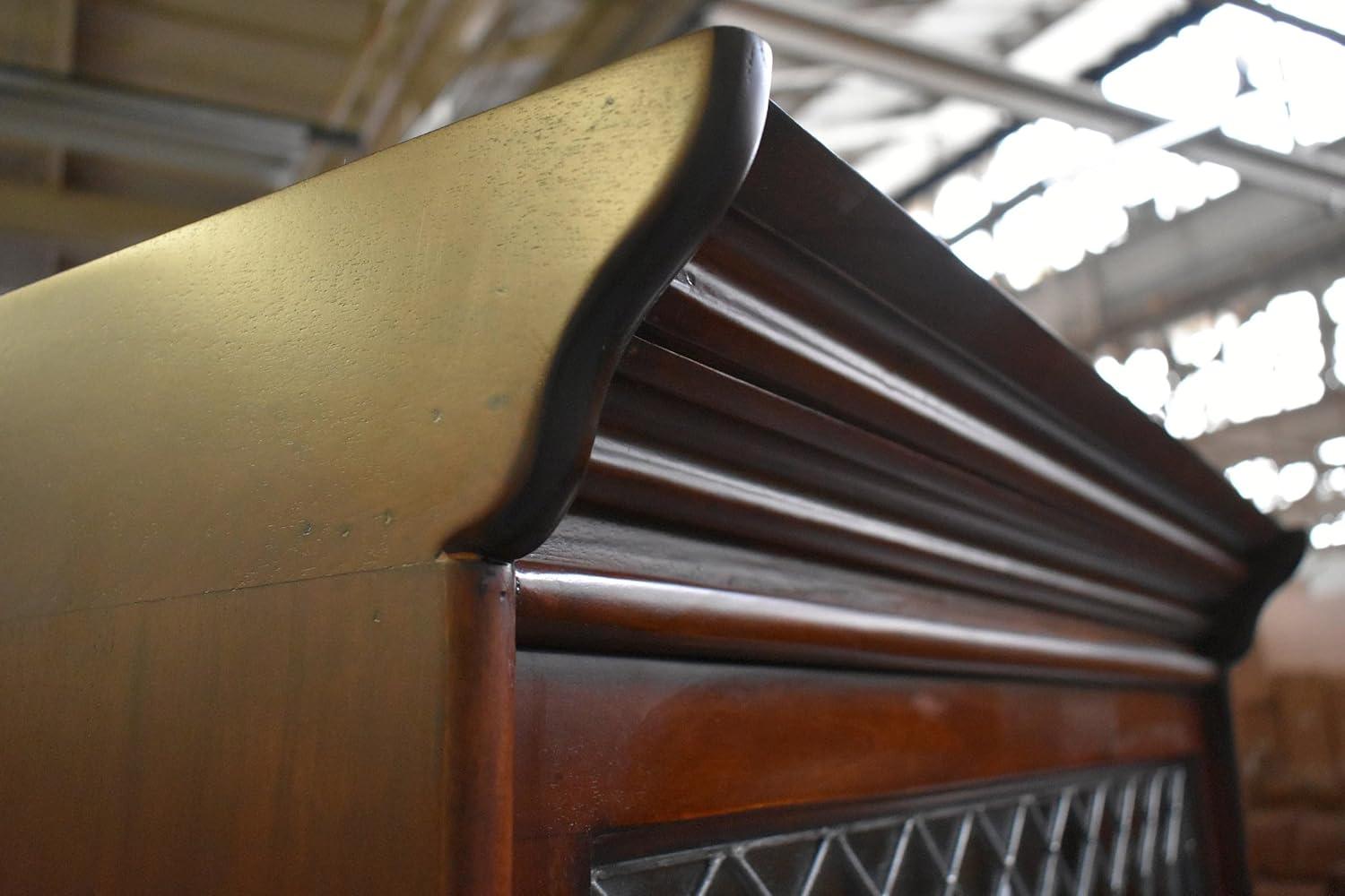 Crafters and Weavers Legacy 5 Stack Barrister Bookcase - Brown Walnut