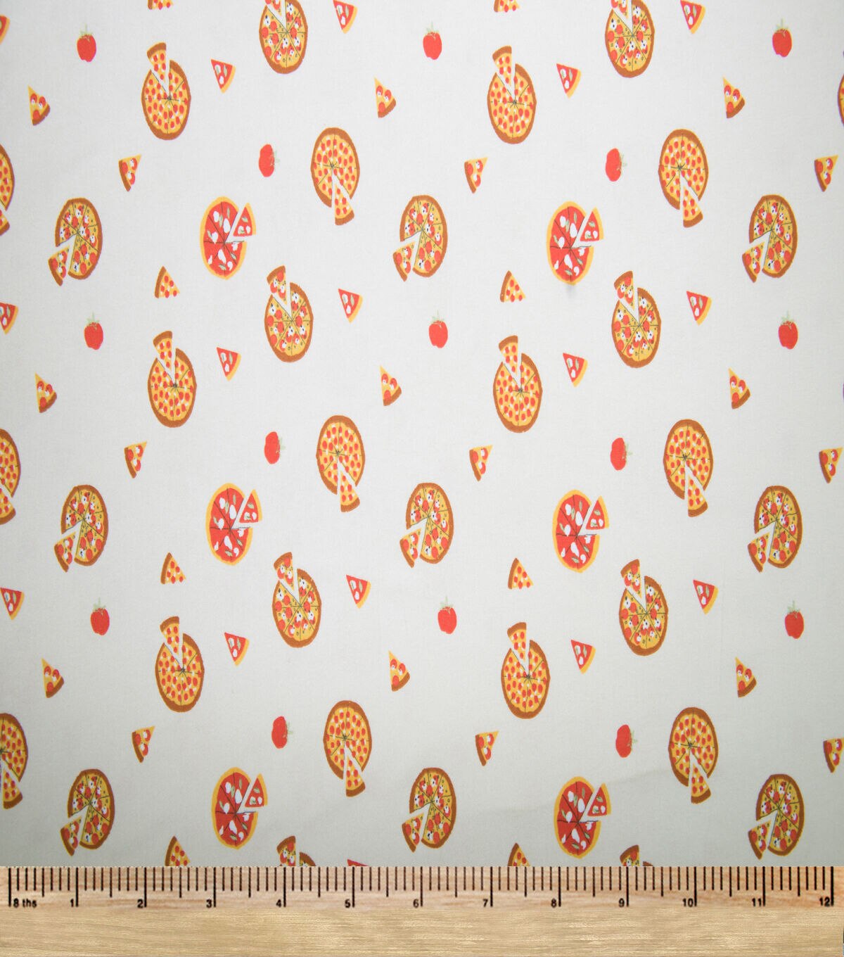 Super Snuggle Pizza Slices Flannel Fabric