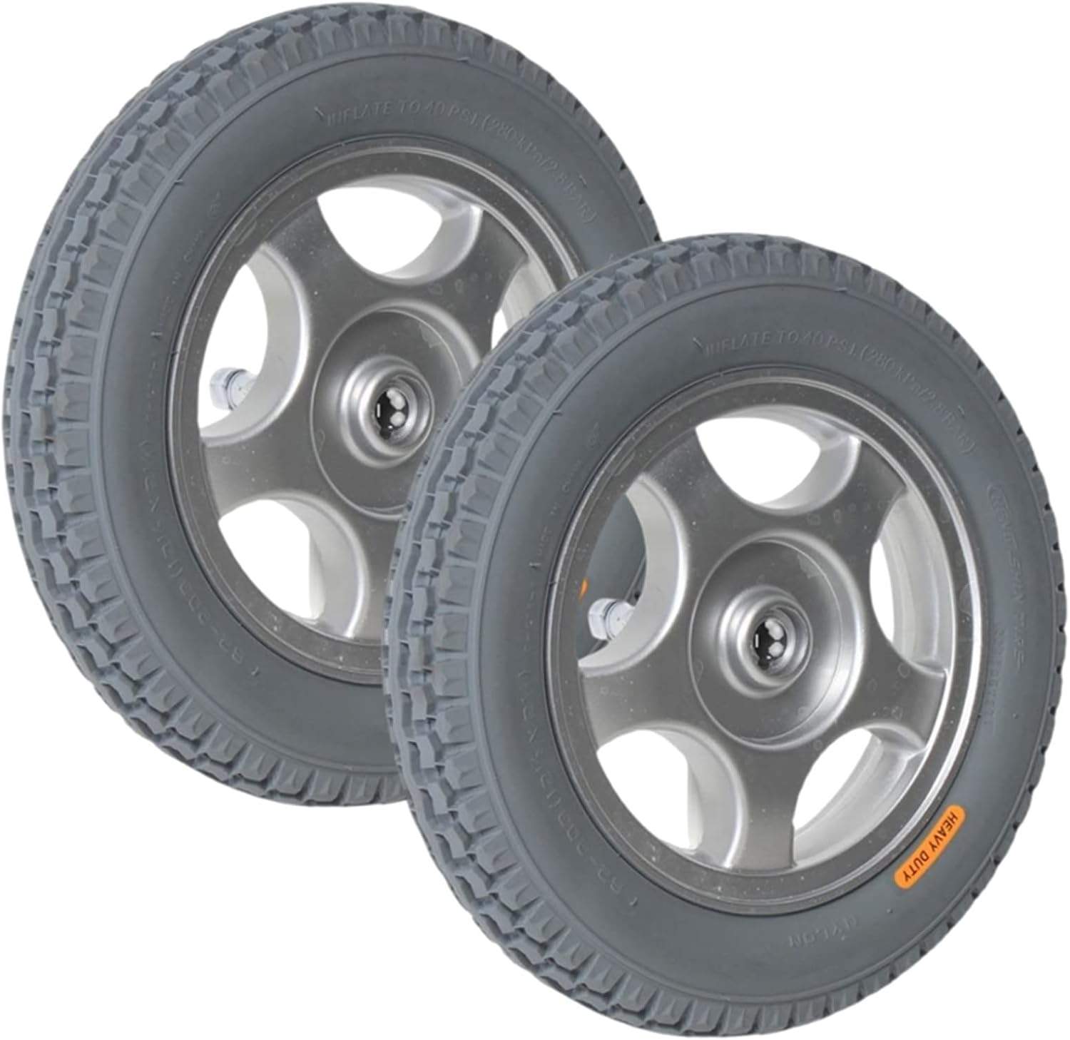 12inch Wheelchair Rear Wheels Assembly (2), 12