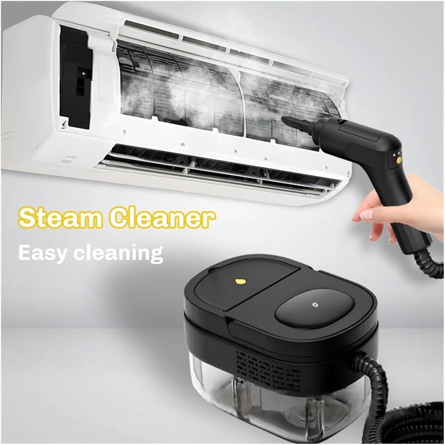 Handheld Multifunctional High-temperature Steam Cleaner Compatible With Car & Home(13,110 V)