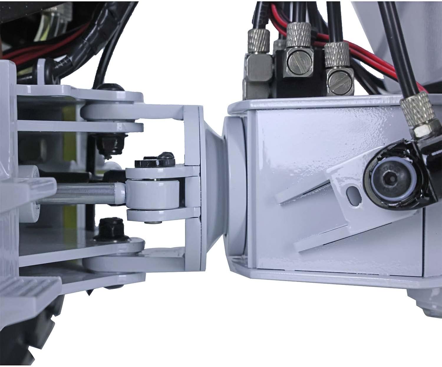 TOUCAN RC HOBBY 1/14 RC Metal Hydraulic 6 * 6 Articulated Truck Dumper Model Motor ESC Lights Christmas New Year Gifts 14+ for Adult