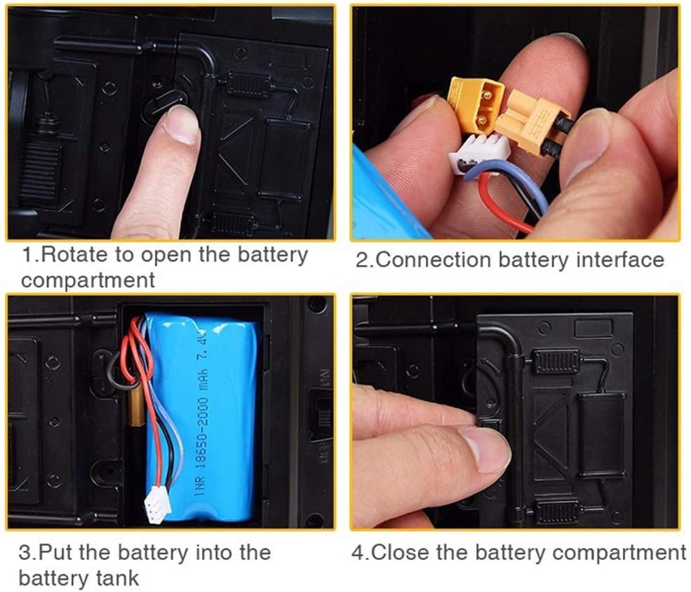 Ailejia 1/14 RC Wheel Loader 10 Channel Remote Control Front Loader Construction Tractor 2.4GHz Metal Bulldozer Toy