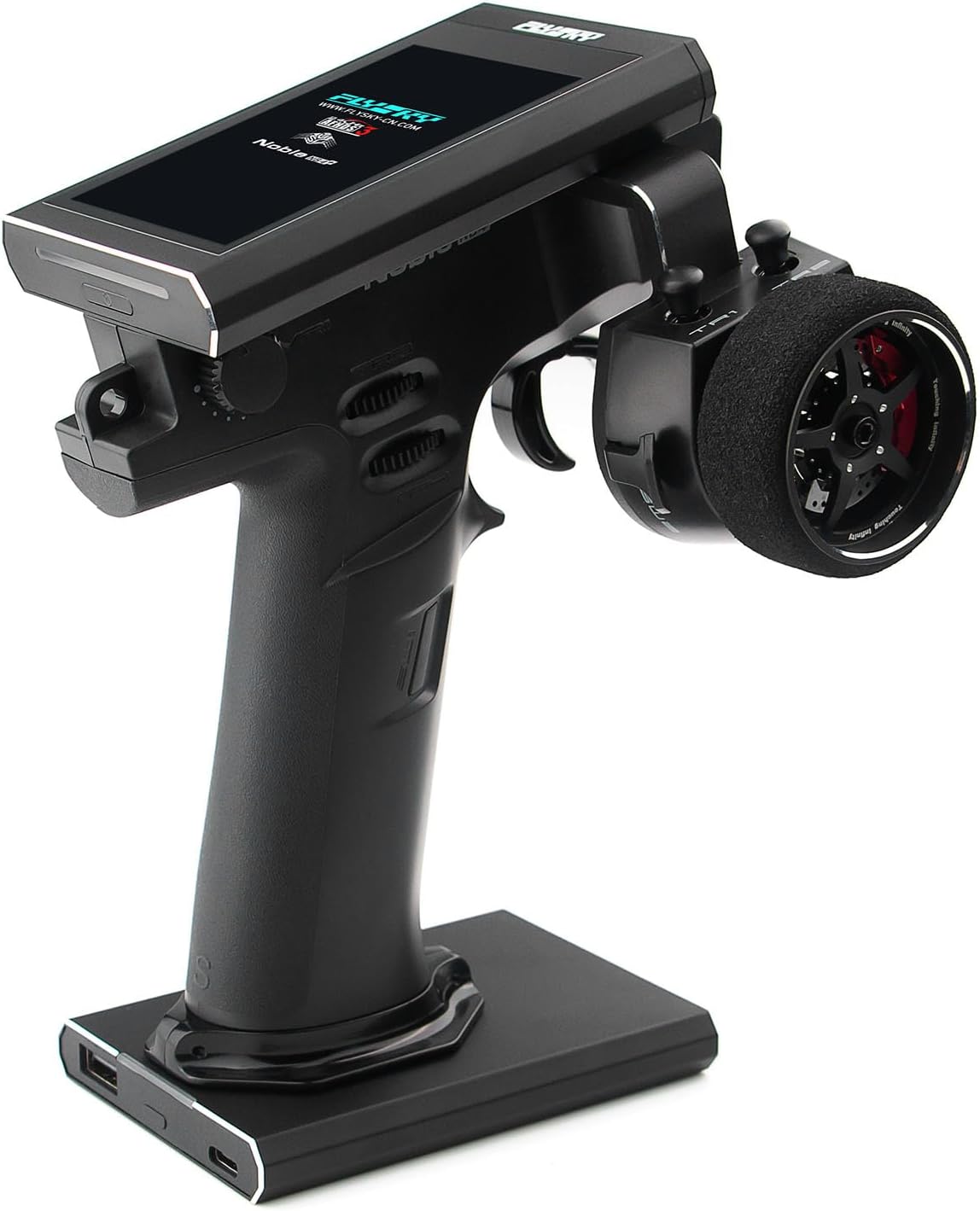 Goolsky Flysky Noble NB4+ Radio Transmitter with FGr4S V2 Receiver, 2.4GHz 8CH 3.5