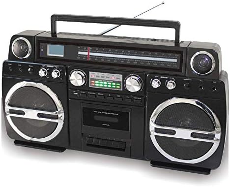 TechPlay Monster B 1980S-Style Boom Box CD Player